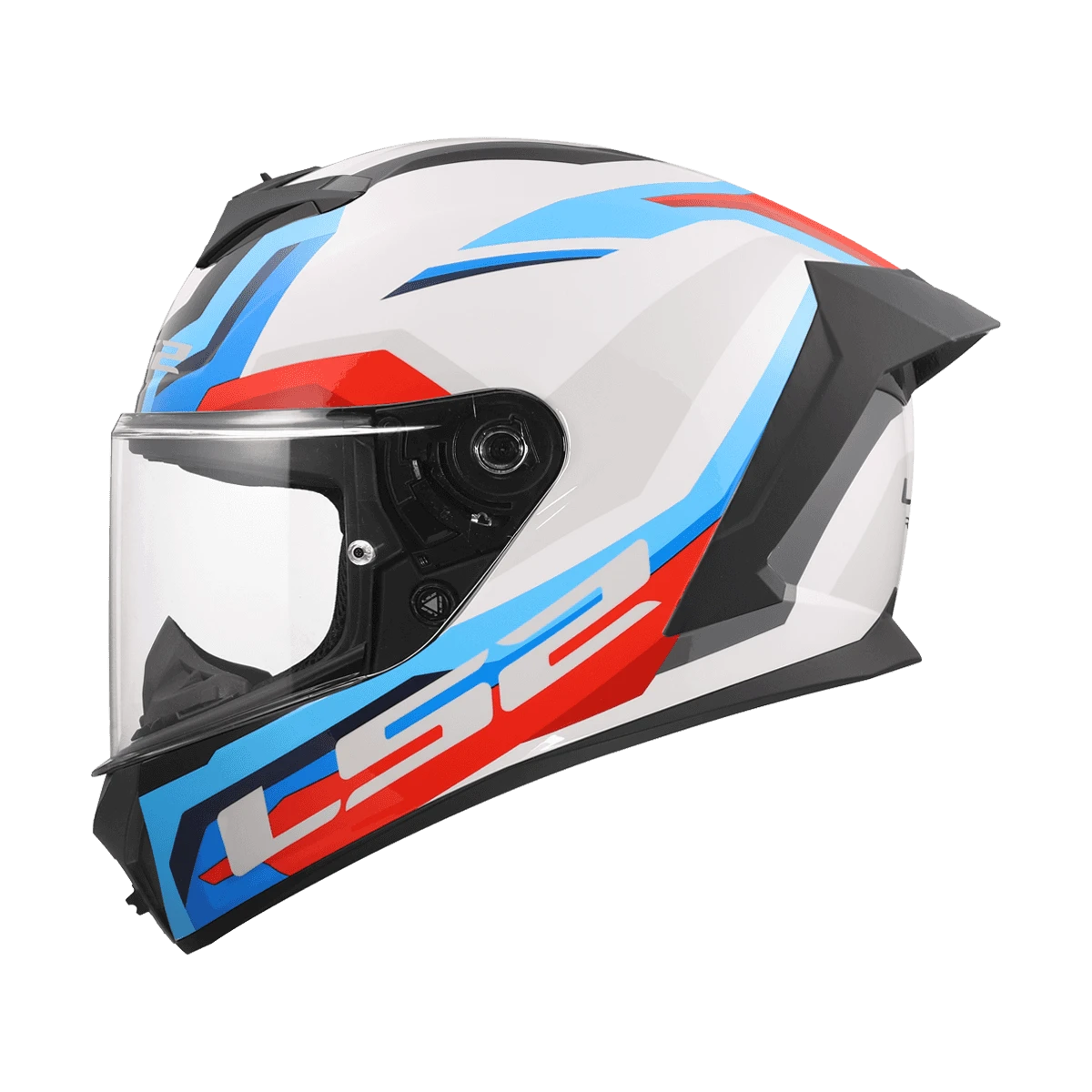 西班牙 LS2 FF820 RAPID III HYPER 白紅藍 輕量全罩式安全帽 亞洲版 公司貨