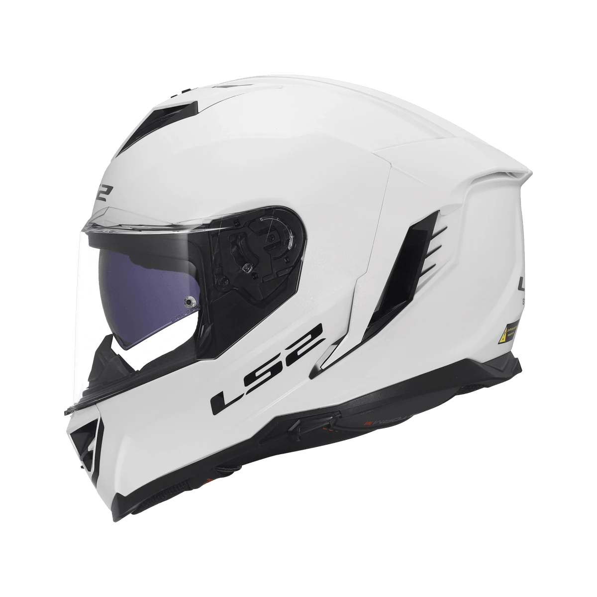 西班牙 LS2 FF818 STORM III 素色 亮白 複合材質 內墨鏡 全罩安全帽 亞洲版 公司貨