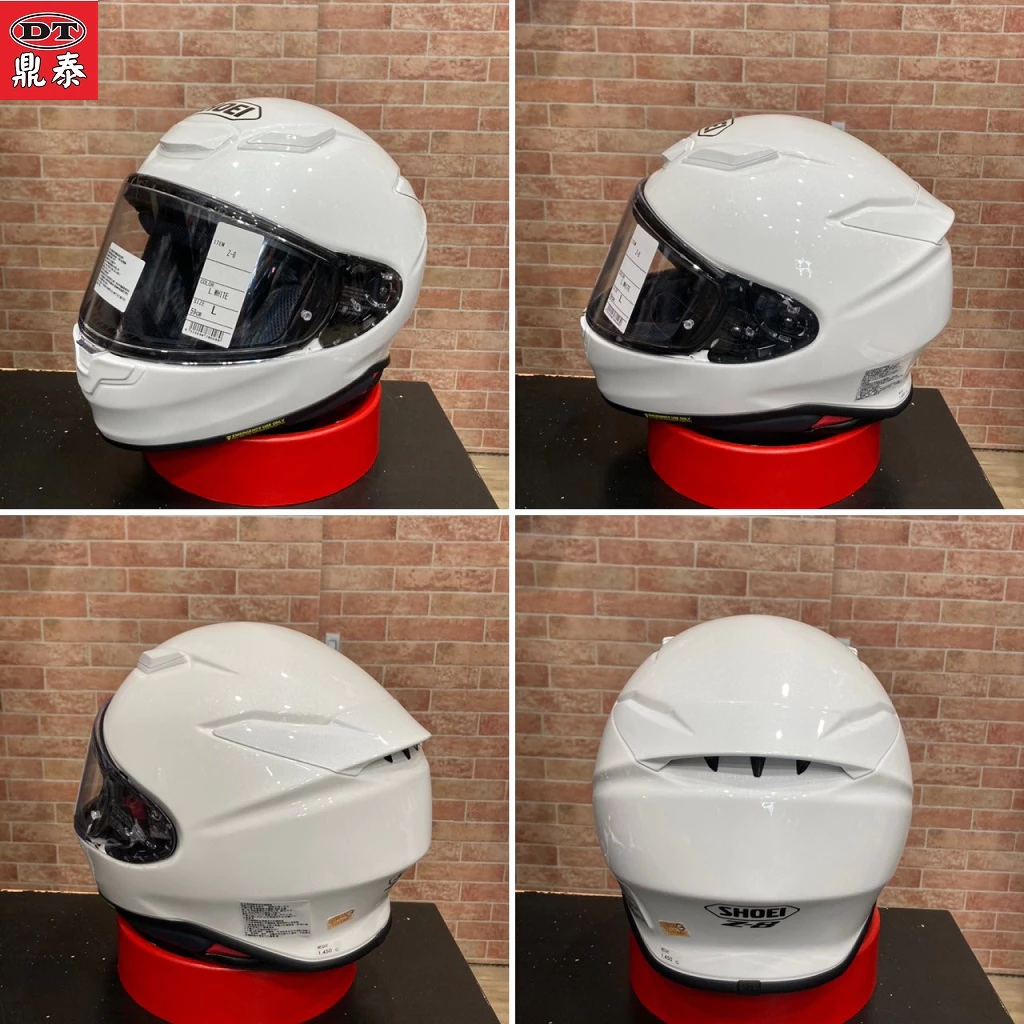 SHOEI Z-8 WHITE 亮白 素色 全罩 輕量 安全帽 日本進口 Z8 大橋公司貨