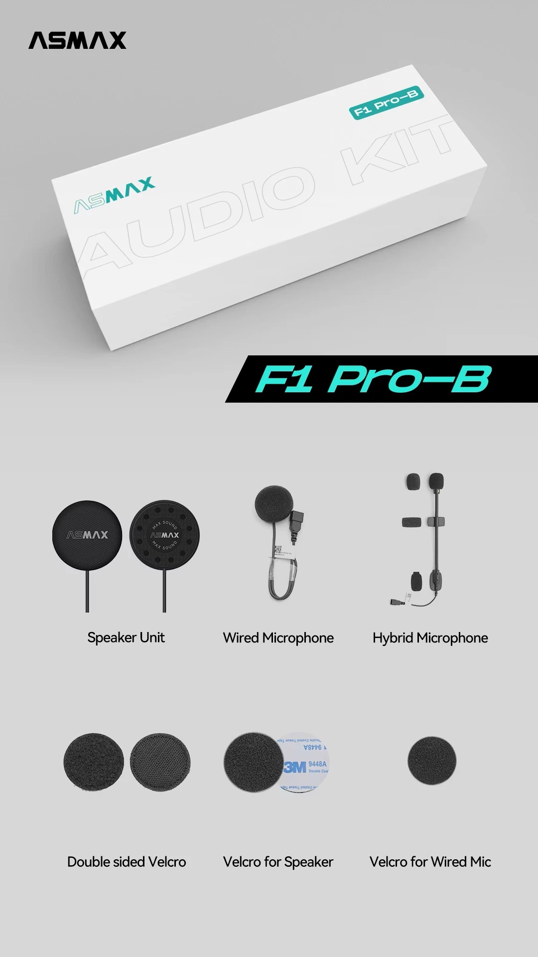 ASMAX F1 PRO 配件包