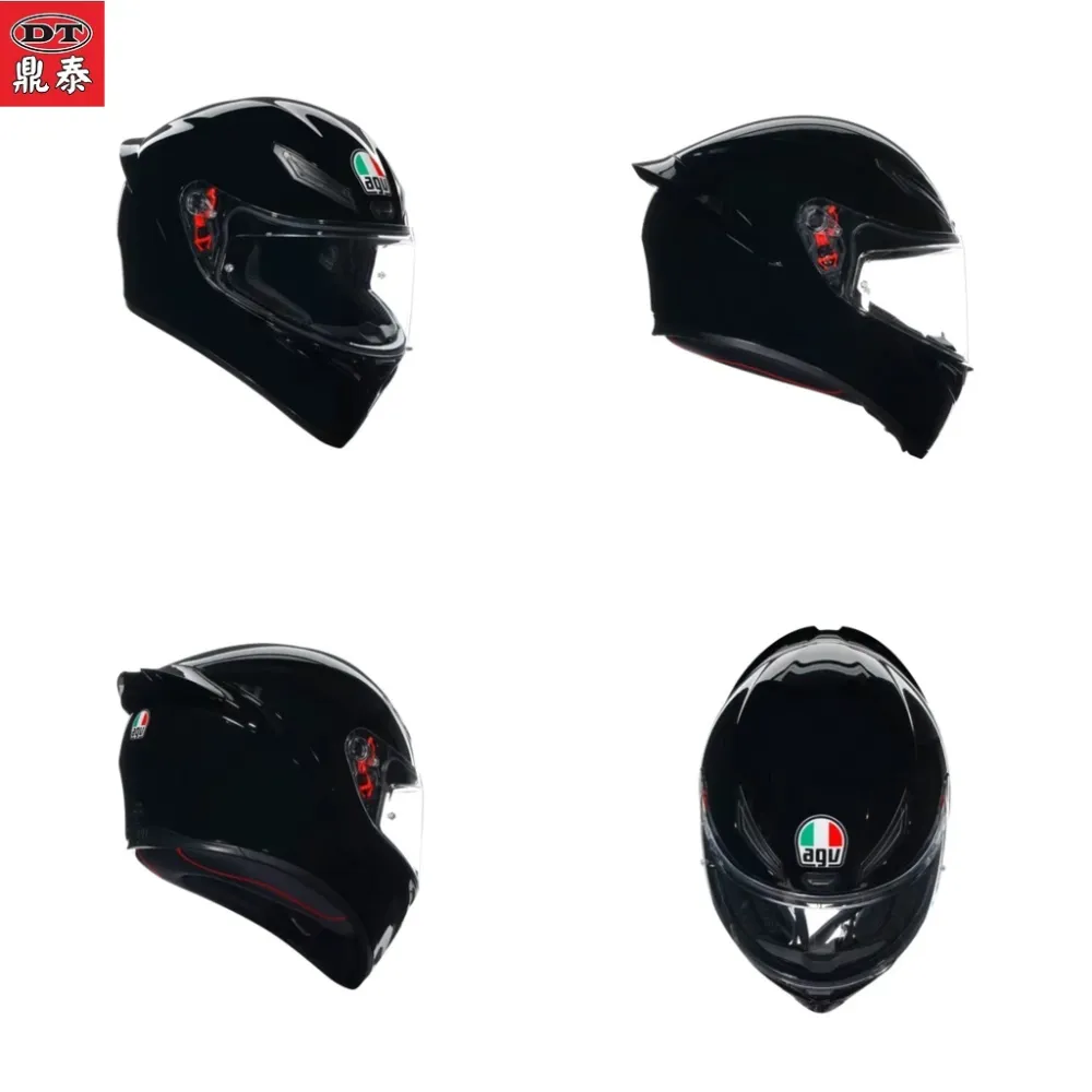 AGV K1-S BLACK 亮黑 素色 全罩安全帽 K1S 亞洲版 公司貨