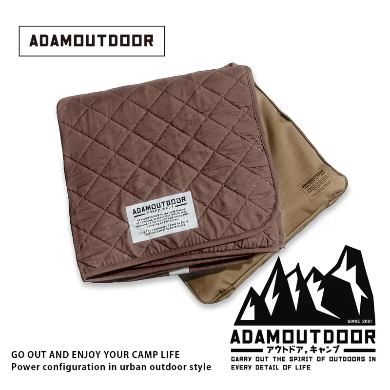 ADAMOUTDOOR｜單人電熱毯 沙漠色