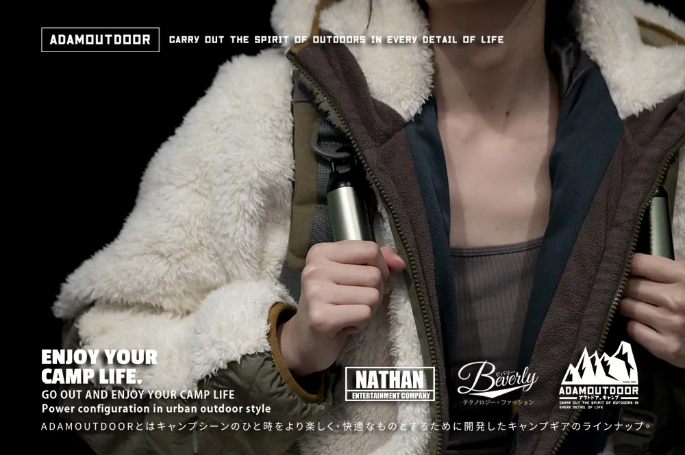 ADAMOUTDOOR｜USB充電式磁吸雙入組暖手棒 軍用綠