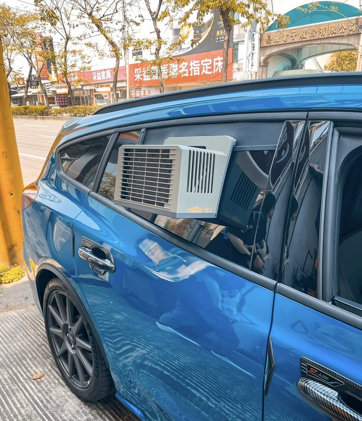 X-HOUSE 豪言 移動式冷氣 24V 48V 110V變頻三用！車窗型/攜帶式行動空調 戶外露營冷氣 車泊車宿 節能省電