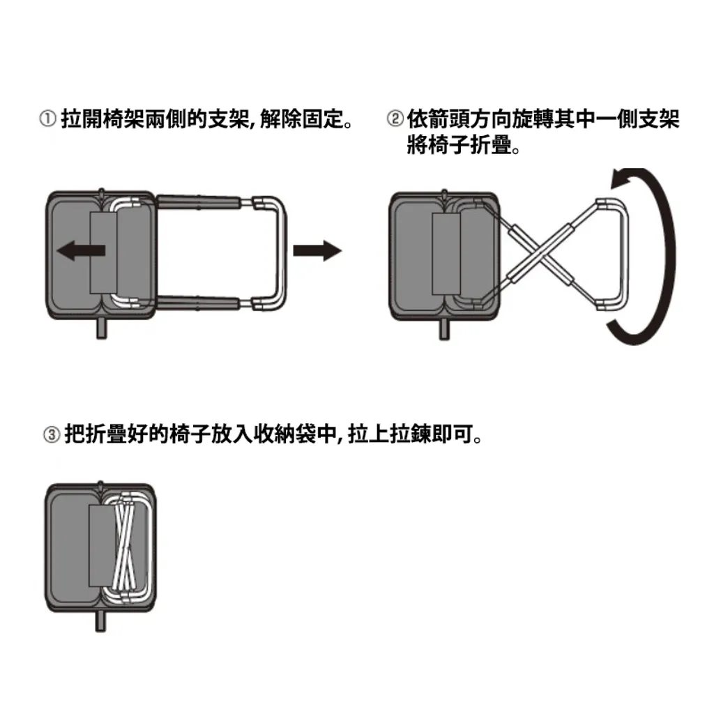 BUNDOK 超輕量折疊迷你露營椅