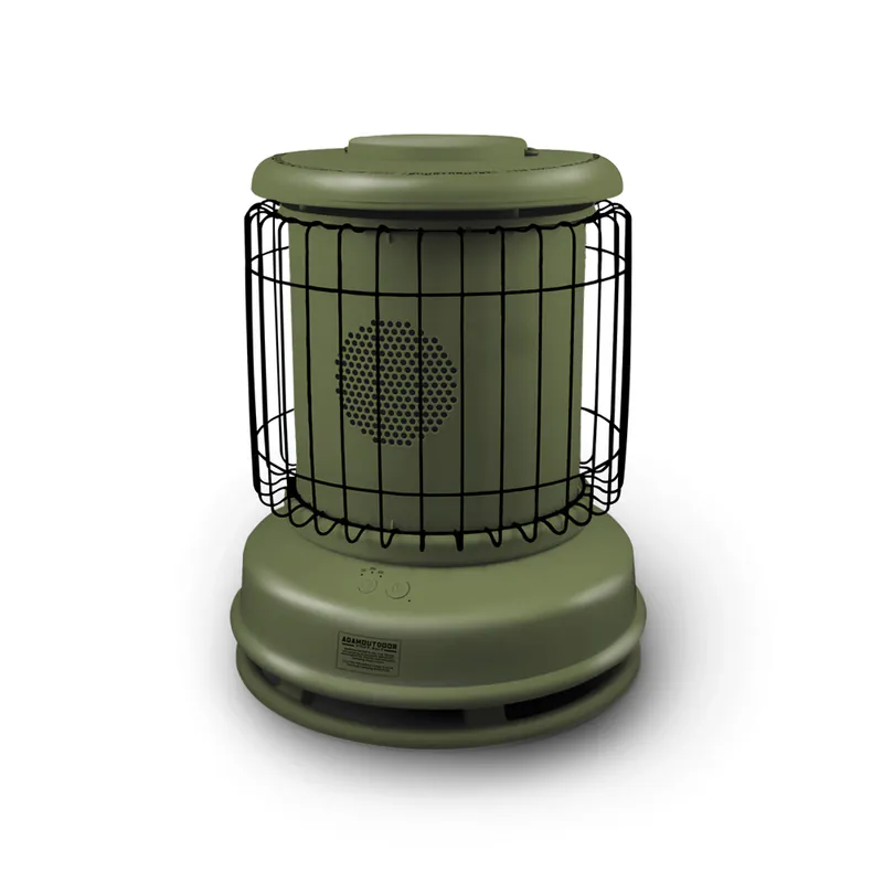 ADAMOUTDOOR｜經典風格雙功率陶瓷電暖器 軍綠色