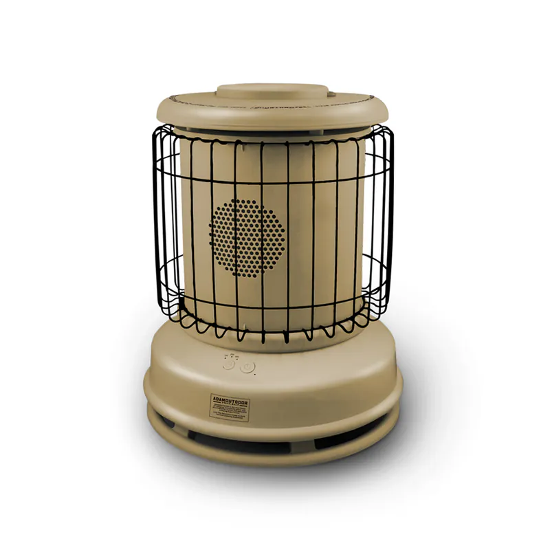 ADAMOUTDOOR｜經典風格雙功率陶瓷電暖器 沙漠色