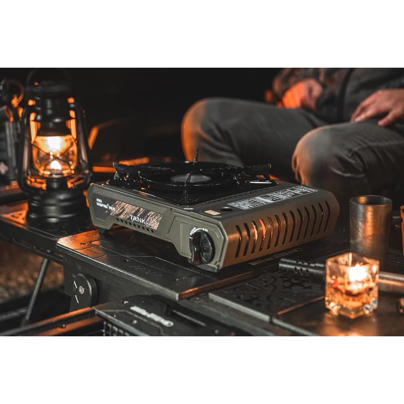 領航家PRO KAMPING TANK高功率瓦斯爐II代-軍綠色X-4000II「EcoCAMP艾科戶外」