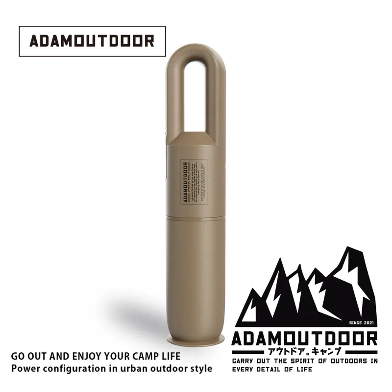 ADAMOUTDOOR｜充電式無線吸塵器 沙漠色