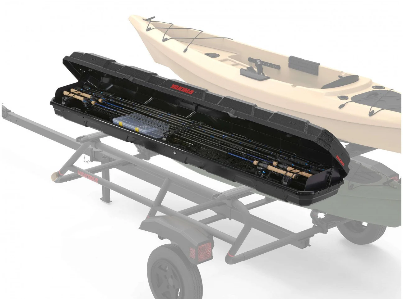TopWater 車頂釣竿箱