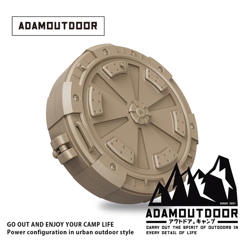 ADAMOUTDOOR｜戶外戰術蚊香盒 沙漠色