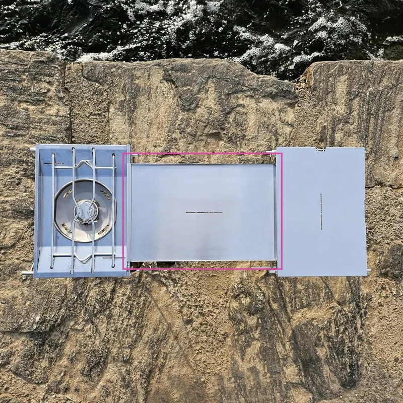 CAMAFORCE｜Multi x Tray｜不鏽鋼IGT系列組合小桌｜跨接板(黑色)
