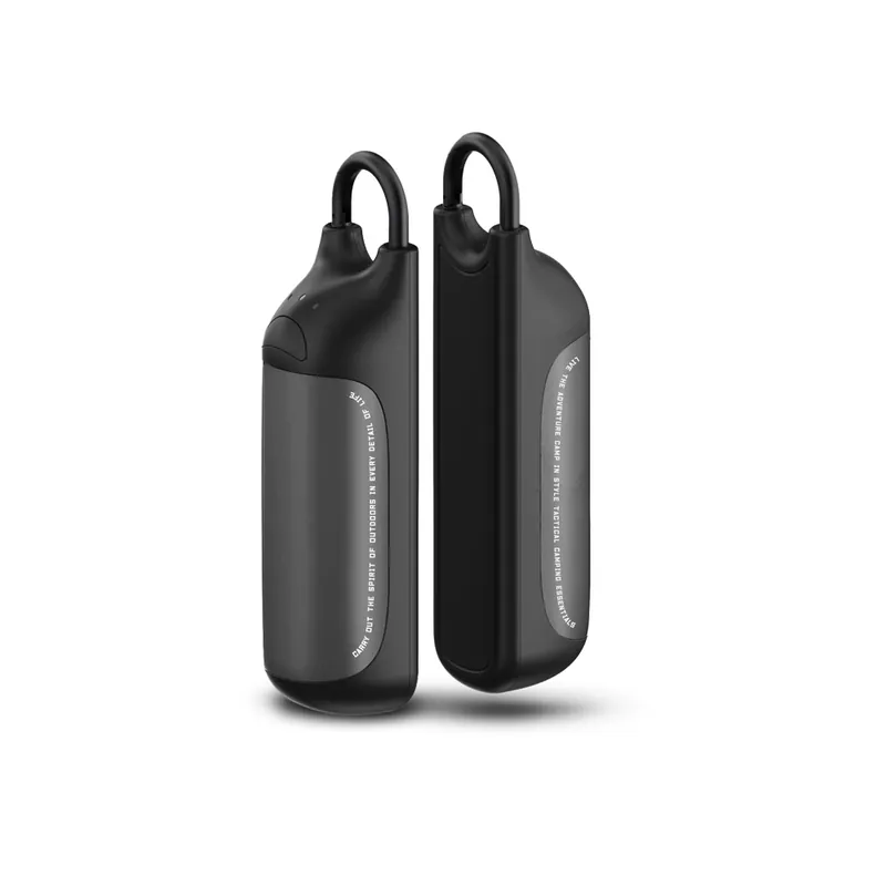 ADAMOUTDOOR｜USB充電式磁吸雙入組暖手棒 黑