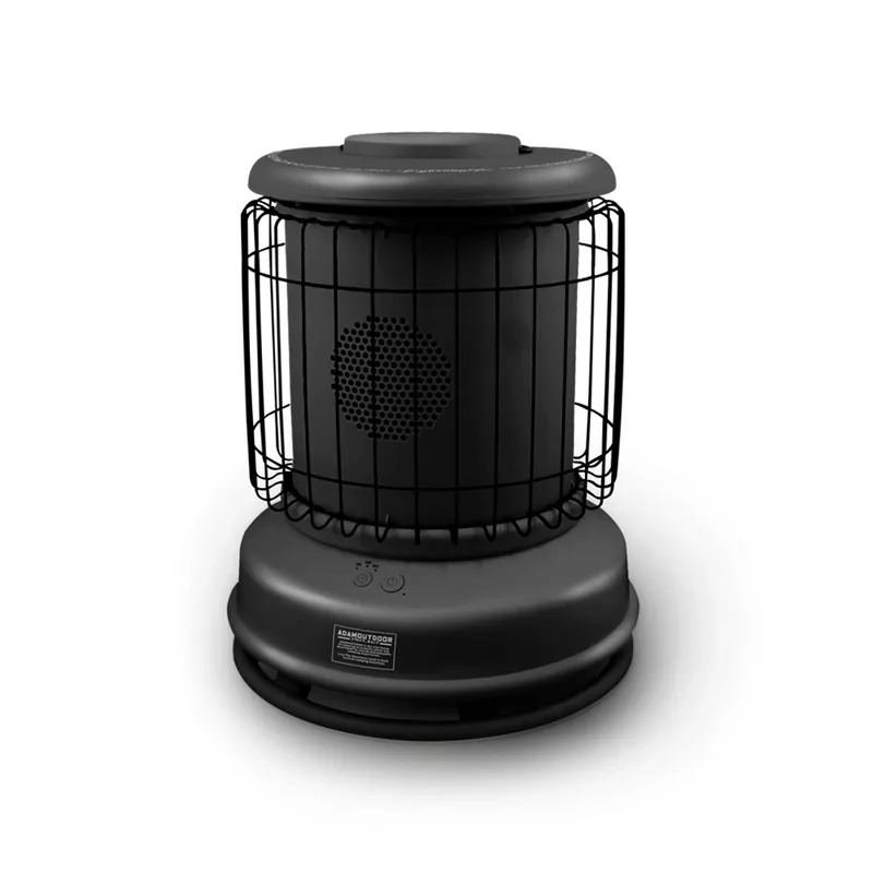 ADAMOUTDOOR｜經典風格雙功率陶瓷電暖器 黑色