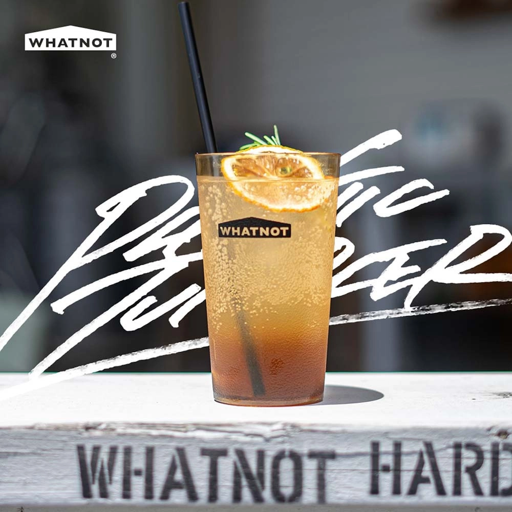 WHATNOT｜PLASTIC TUMBLER 350ML 塑膠高球杯_琥珀