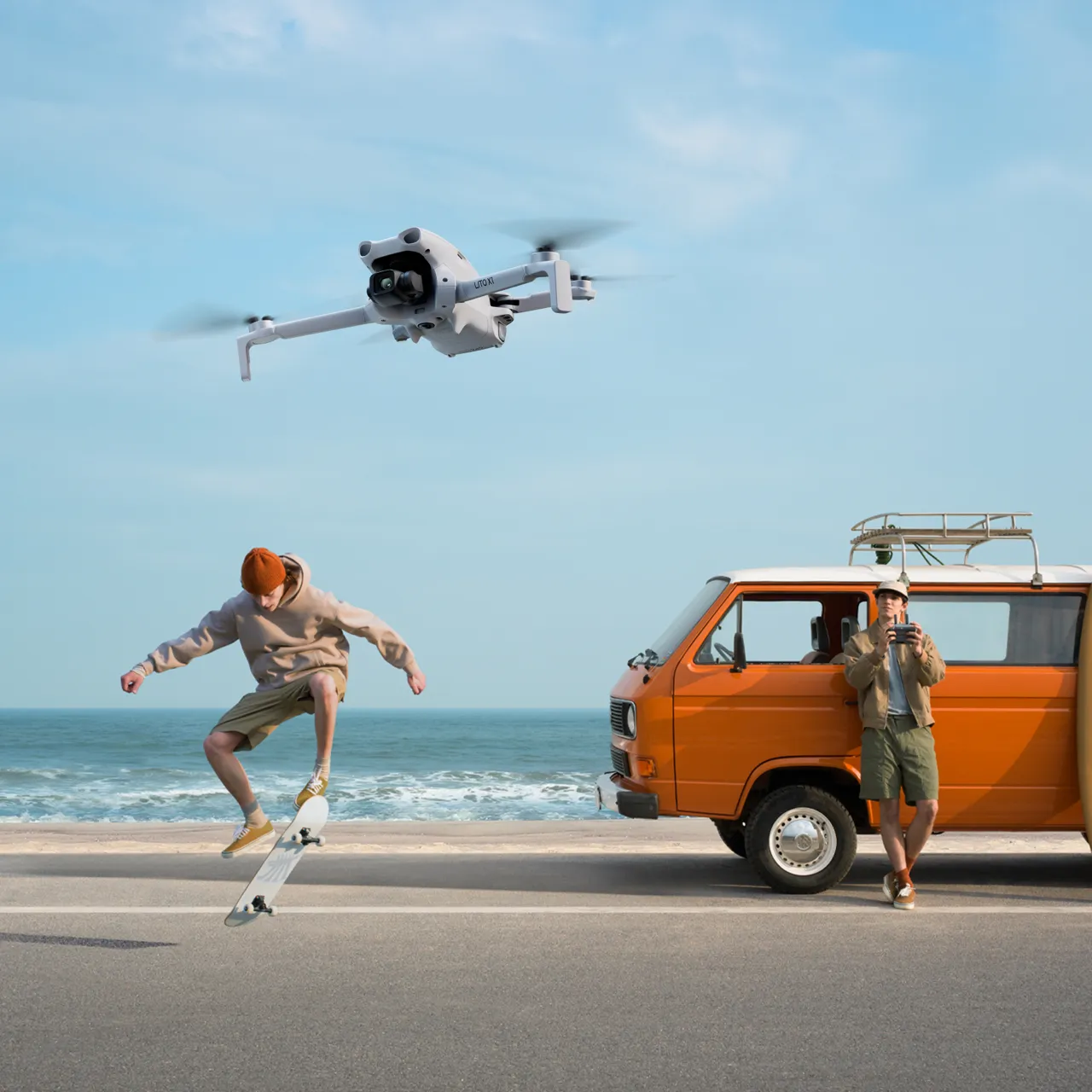 DJI Lito X1 長續航暢飛套裝 （DJI RC 2） 搭配螢幕遙控器 長效電池