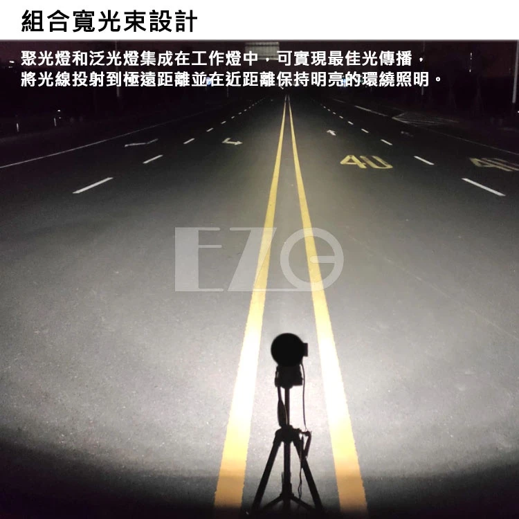 【高總裁LED 】台灣現貨 LED 33W 圓形散光燈 聚光 工作燈 白光 防水 高亮 超廣角 12~24V 照明照輪