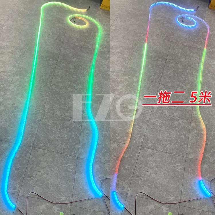【高總裁LED 】台灣現貨 LED燈條客製化 12~24V 軟燈條 防水 無線遙控變色 單色 跑馬 幻彩 燈