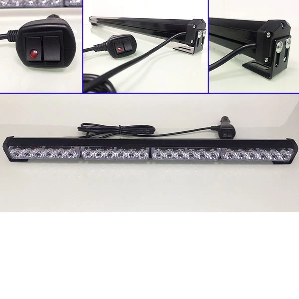 【高總裁LED 】台灣現貨 LED長條爆閃燈 16種模式 四節 六節 八節 12V24V 跑馬 頻閃 快閃 慢閃 可吸盤