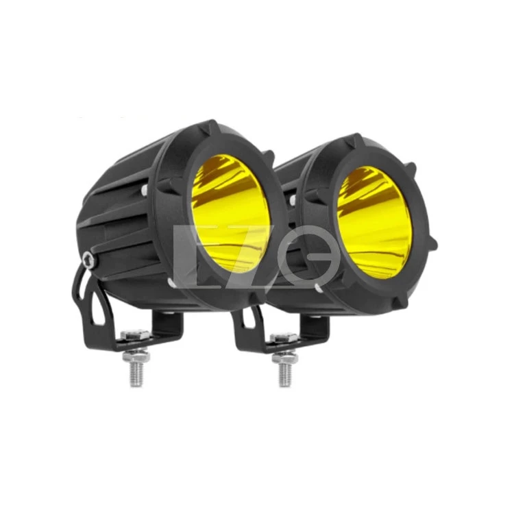 【高總裁LED 】台灣現貨 LED 40W單珠聚光燈 防水 光束霧燈 12~24V A柱射燈 前杠燈 前大燈