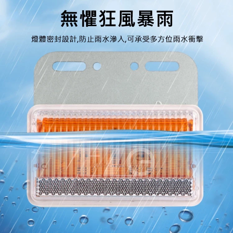 【高總裁LED 】台灣現貨 晶鑽高亮邊燈 防水 超亮照地燈 小燈流水方向 12~24V 邊燈 照輪燈 警示燈