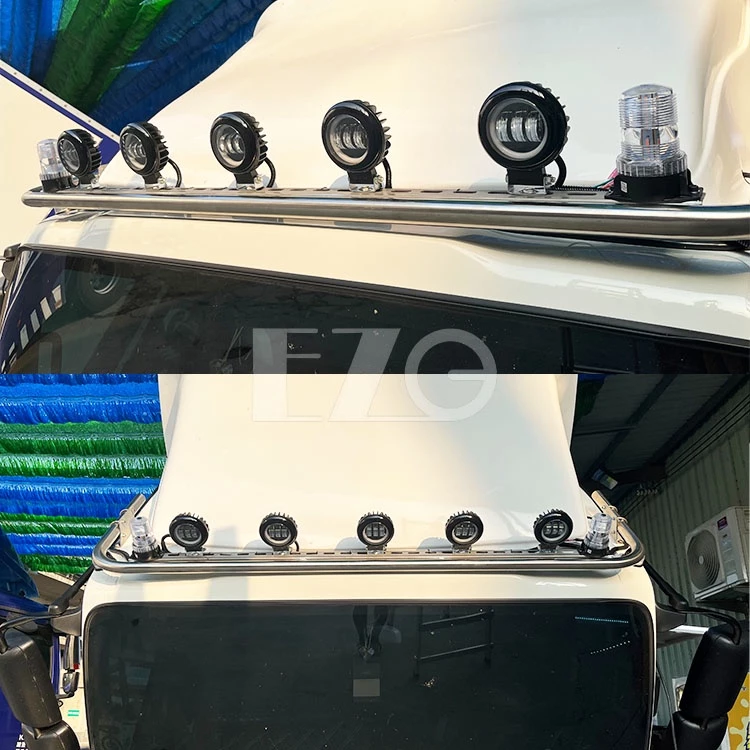 【高總裁LED 】台灣現貨 50W 天使眼投射燈 光圈燈 魚眼 切線 工作燈 霧燈 方形 圓形 照明燈 車頂燈 前杠燈