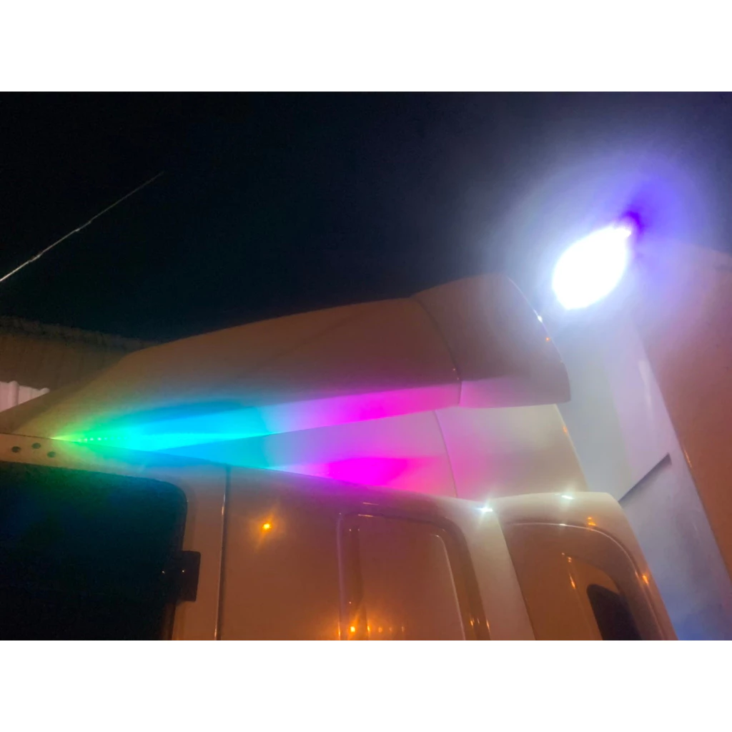 【高總裁LED 】台灣現貨 LED 七色幻彩跑馬軟燈條 188種變化 防水燈條 七彩 24V 12V 100公分 燈