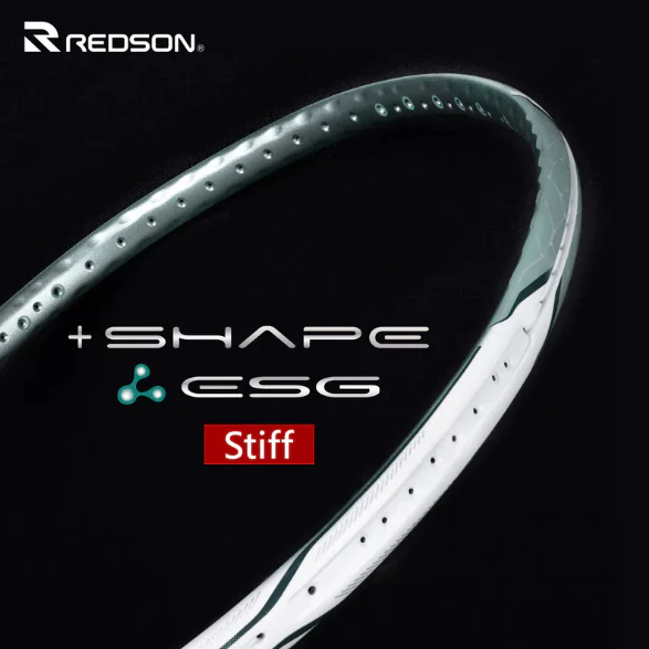 〔飛迅羽球仁德館〕Redson Shape ESG碳纖維羽球拍 適中 硬版 軟版
