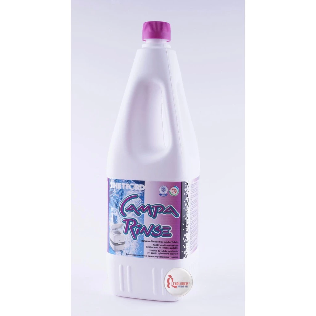 【綠色工場】THETFORD CAMPA RINSE 馬桶芳香劑 2L 粉瓶 行動馬桶上層專用 抗菌除臭 荷蘭原裝