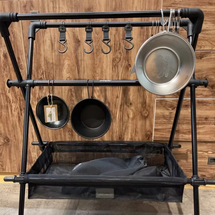 CampingBar瀝水掛架用加購皮製掛勾（4勾一組）【綠色工場】掛鈎 掛鉤 萬物掛勾 露營掛勾 露營 戶外 登山
