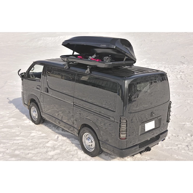 【綠色工場】INNO BRM466 車頂箱 500L 日本原裝 雙開快拆夾具 車頂箱 車頂置物箱 行李箱 車頂書包 漢堡