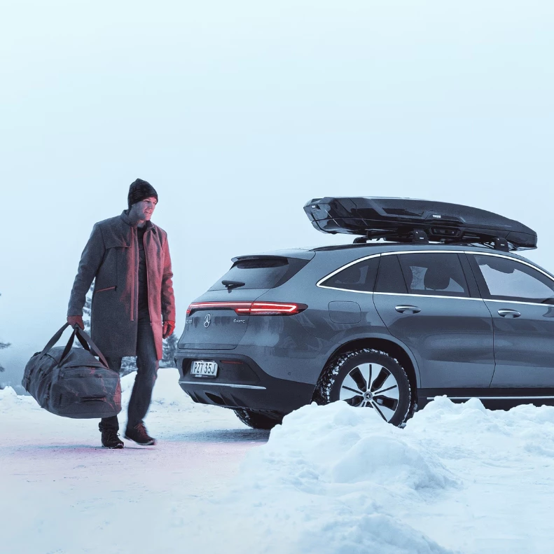 【綠色工場】THULE Vector M 360L 鈦色/亮黑雙開 車頂箱 行李箱 裝備箱 車頂書包 車頂漢堡