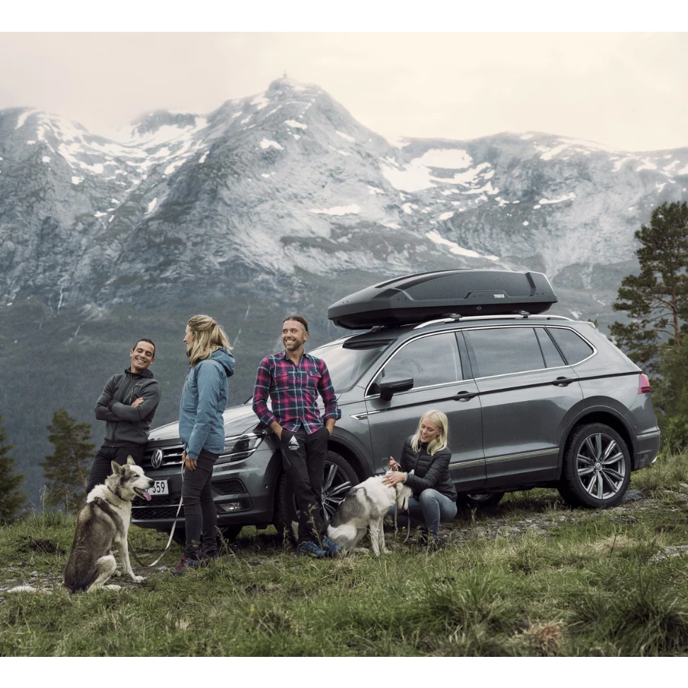 【綠色工場】THULE 都樂 FORCE XT S 300L 消光黑 車頂箱 行李箱 裝備箱 車頂置物箱 車頂漢堡