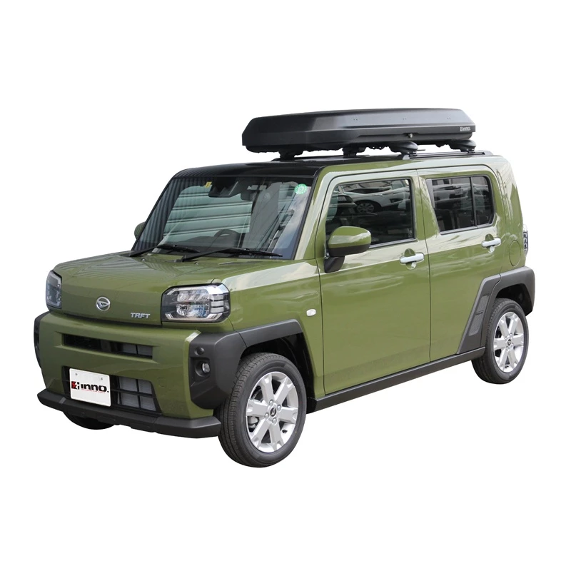 【綠色工場】 INNO BRM320 車頂箱 薄款 27cm 日本原裝 雙開快拆夾具 車頂置物箱 行李箱 裝備箱 露營