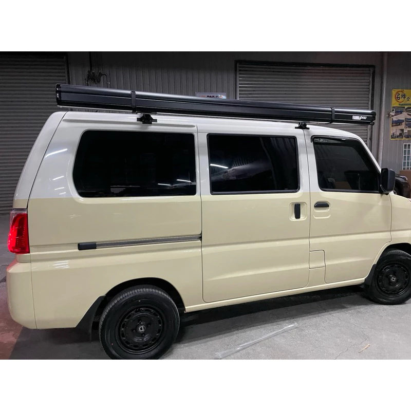 FIAMMA F45S 260 車邊帳【綠色工場】 黑色 車邊帳篷 天幕 客廳帳 遮陽帳 露營車 車頂架 帳篷 休旅車