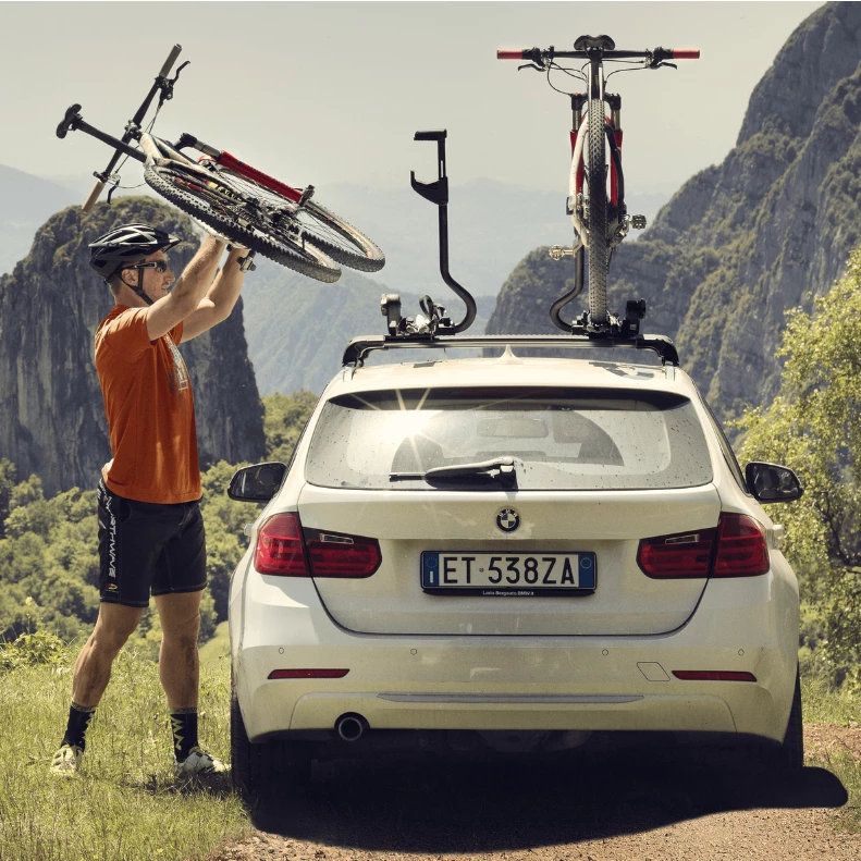THULE 都樂 ProRide 【綠色工場】598銀 / 598B黑 直立式腳踏車架 自行車架 攜車架
