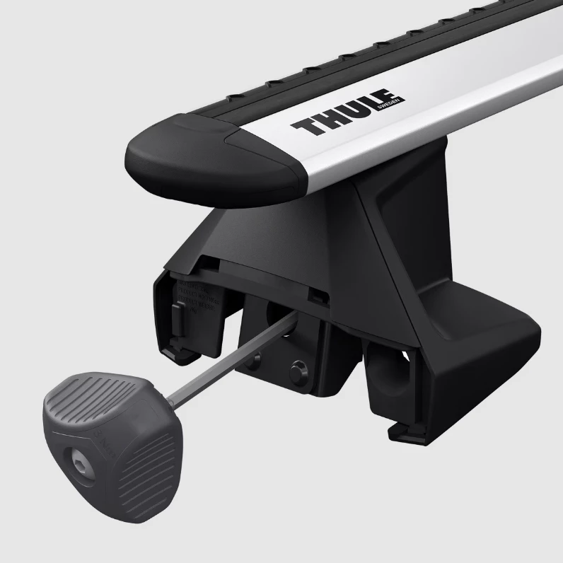 【綠色工場】THULE 瑞典都樂 Evo Clamp 7105 +專用kit 勾門邊式 車頂架 橫桿 車頂鋁合金桿 露營