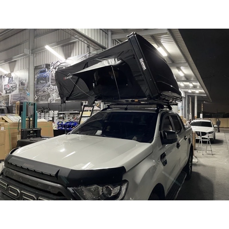 Ecamper 三代大型黑膠升級款ABS硬頂車頂帳【綠色工場】 車頂帳篷 車宿帳篷 硬殼車頂帳 鋁合金底板