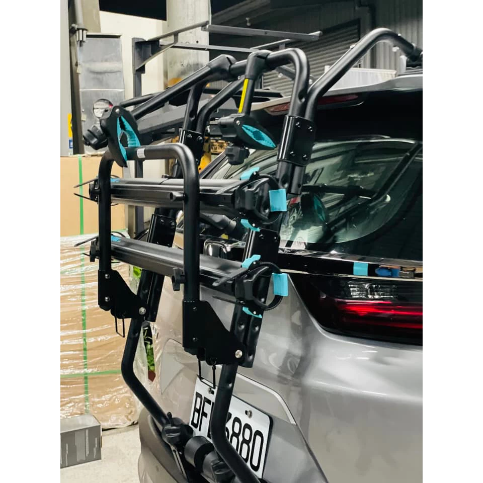 Bearack 熊牌 SUV鋁合金滑槽固定式後背攜車架（附鎖）【綠色工場】BC-6417 腳踏車架 車頂架 行李架