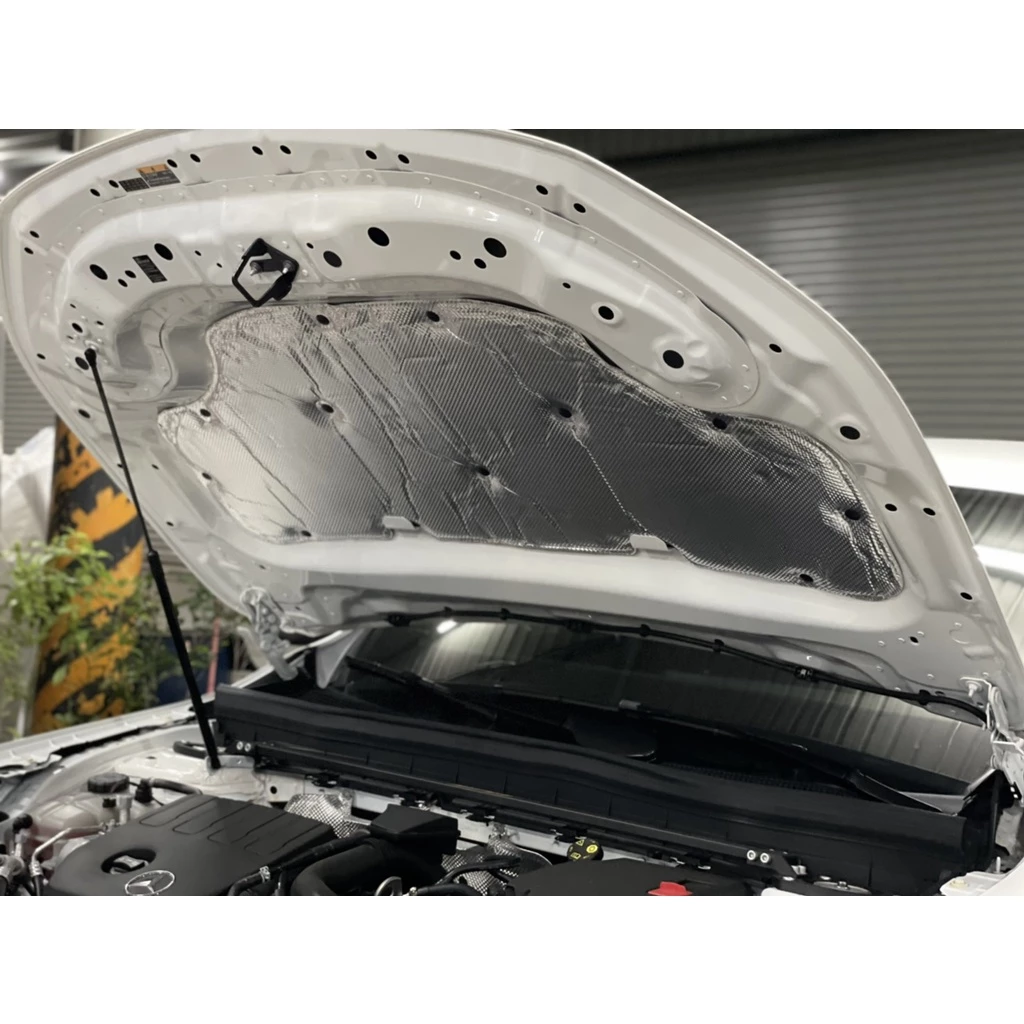 【綠色工場】Mercedes-Benz 賓士 GLB 引擎室鋁箔隔熱、阻燃隔音棉、吸音棉、隔熱棉 汽車精品 汽車零件