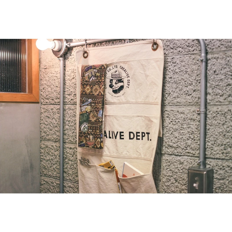 【綠色工場】Filter017 米斯獾掛布收納袋 置物袋 掛袋 軍風露營 露營美學 露營布置 掛布 露營裝飾