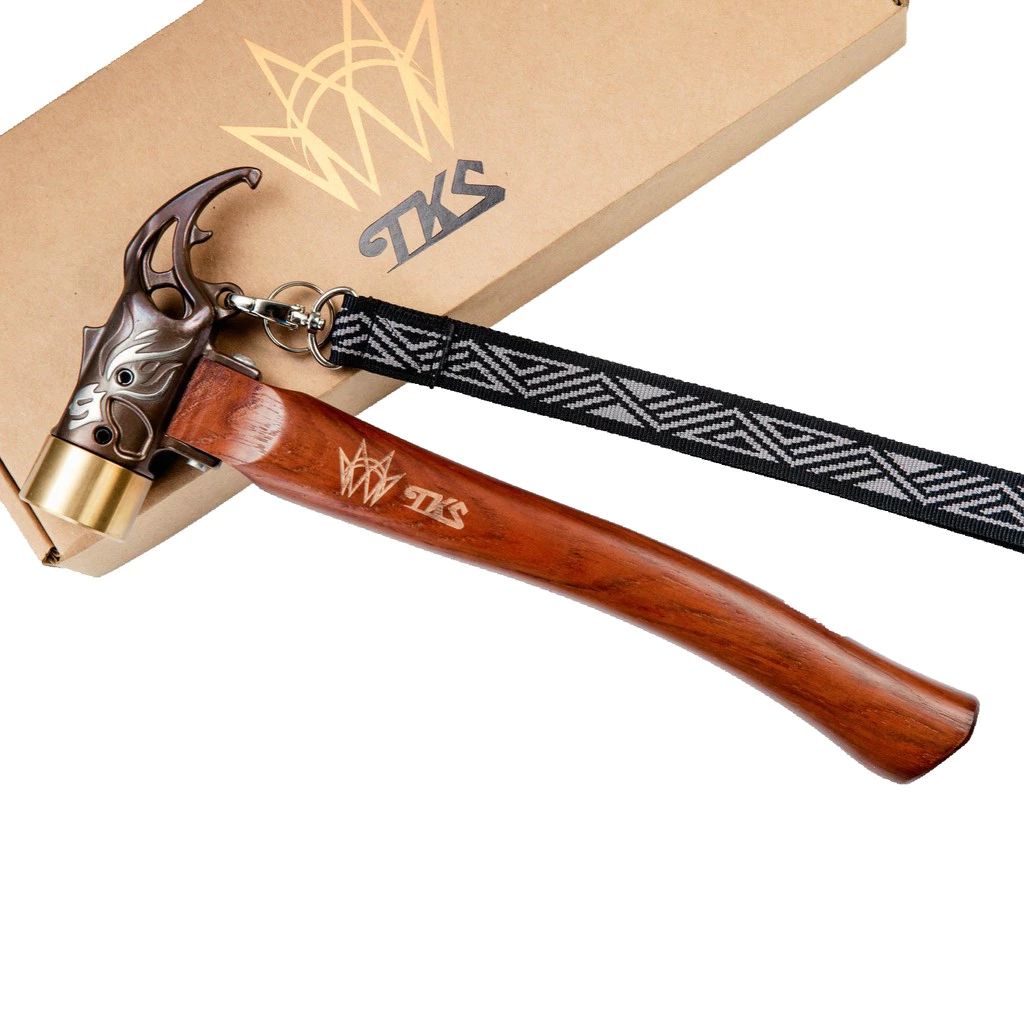 【綠色工場】TKS阿修羅營槌 青銅頭營錘-營鎚-鐵鎚 拔營釘器(TKS-EG03) 營槌 露營工具
