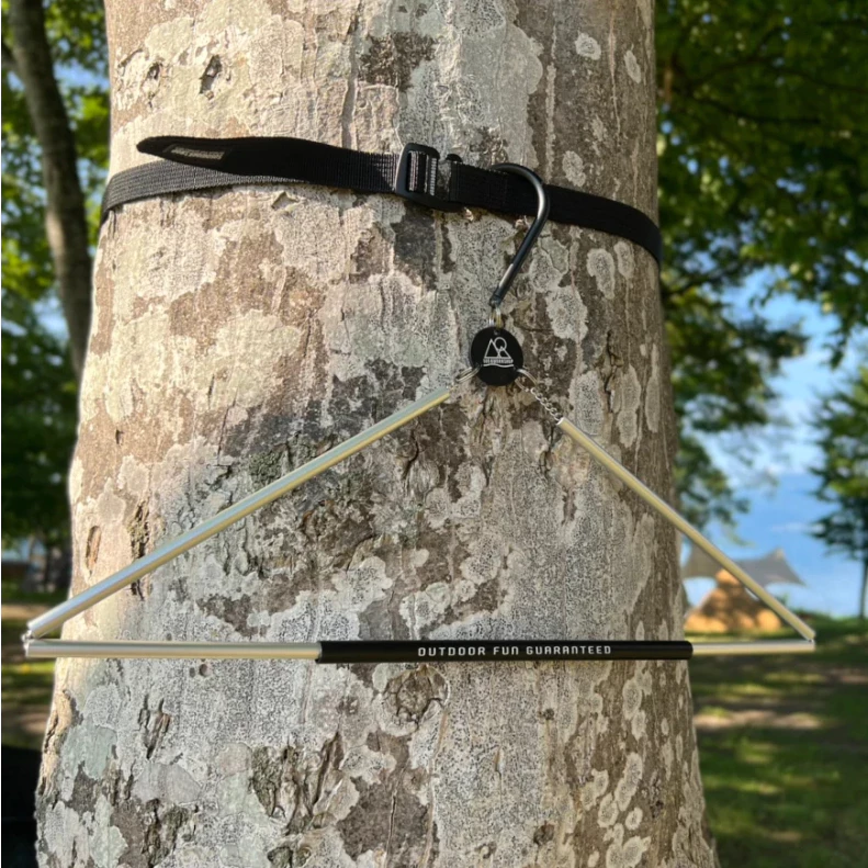 【綠色工場】5050WORKSHOP 旅行衣架2入 TRAVEL HANGER 摺疊衣架 便攜衣架 附收納袋 鋁合金衣架