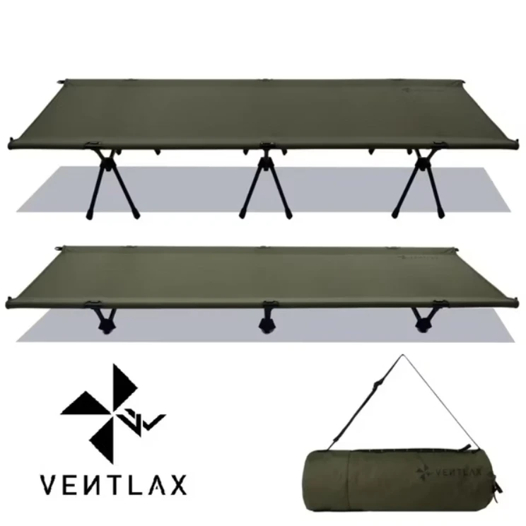 【VENTLAX】 兩用輕量化行軍床(含增高腳) 一般/加大版