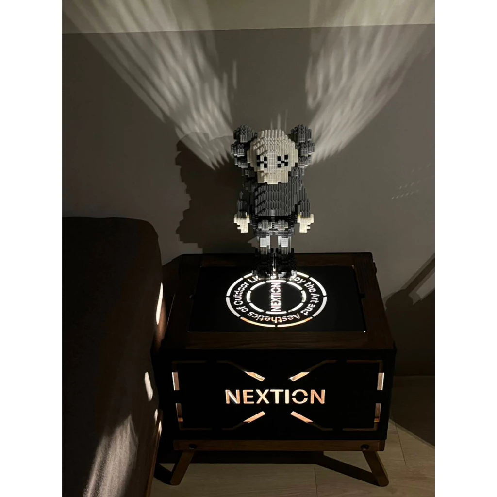 【綠色工場】Nextion 寒露箱桌 實木收納箱 摺疊箱桌 百變箱 原木鐵桌 梣木實木