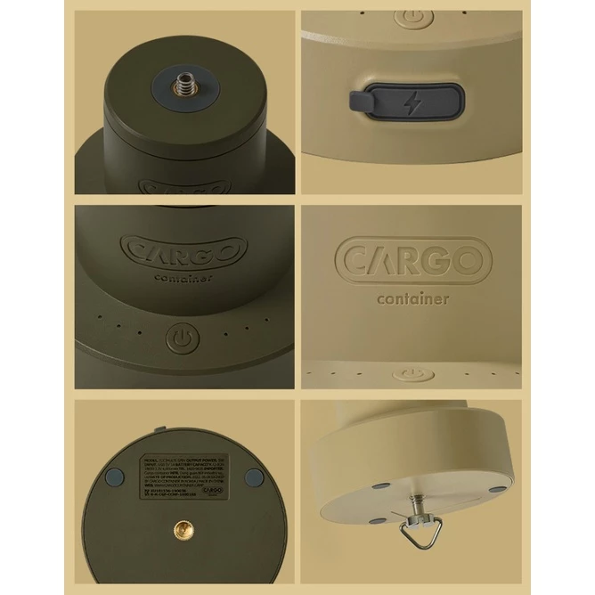 【綠色工場】CARGO 多功能擺頭控制器含收納盒 專用雲台 軍綠/沙色 隨行風扇專用旋轉器