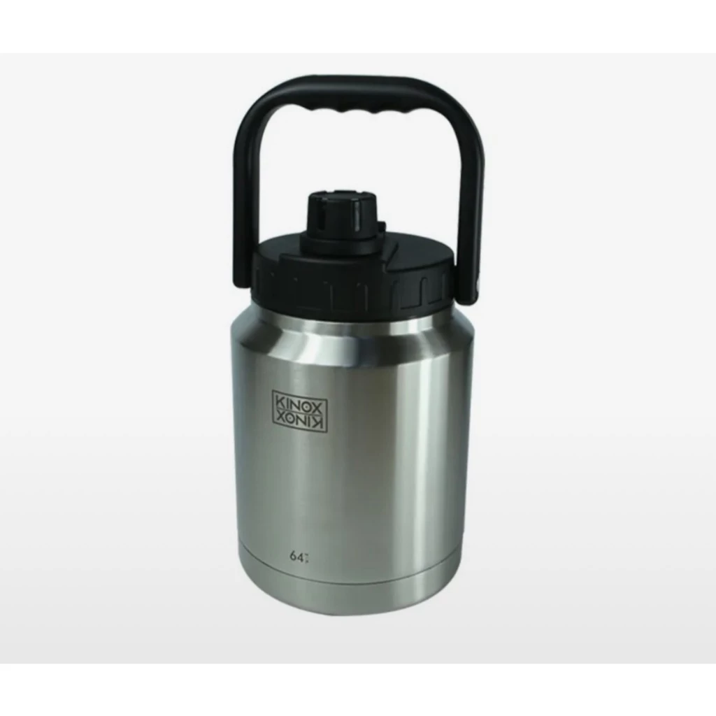 KINOX 不鏽鋼三日超持久保冰桶 1.9L【綠色工場】保冷桶 水壺 水桶 保溫瓶 飲料桶（附止滑墊）Water Jug