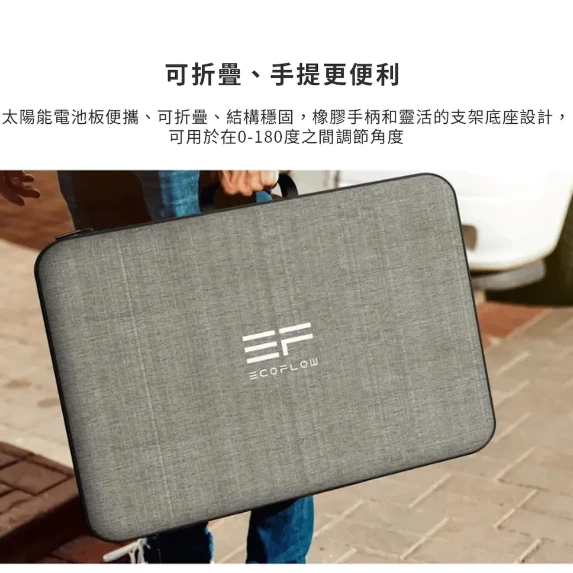 EcoFlow 太陽能板【綠色工場】太陽能充電板 攜帶式太陽能板 折疊 太陽能充電 綠能環保