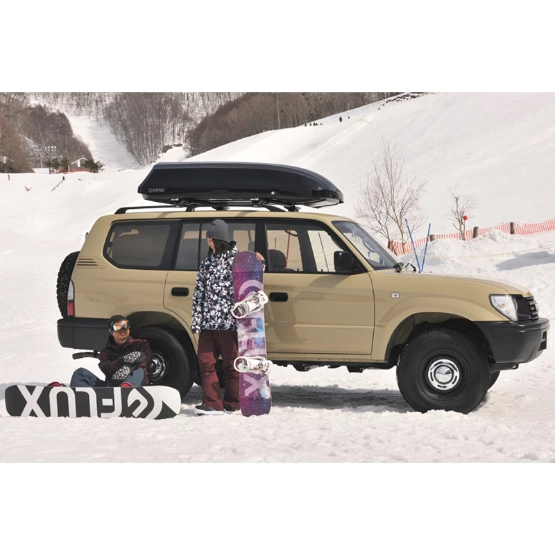 【綠色工場】INNO BRM466 車頂箱 500L 日本原裝 雙開快拆夾具 車頂箱 車頂置物箱 行李箱 車頂書包 漢堡