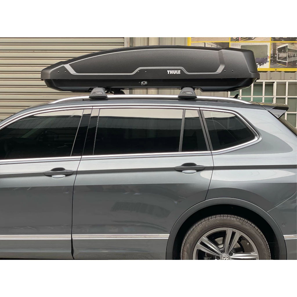 【綠色工場】THULE 都樂 FORCE XT XL 500L 消光黑 車頂箱 行李箱 裝備箱 車頂置物箱 車頂漢堡